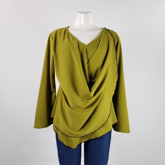 Babs Vancouver Acid Green Top Size M